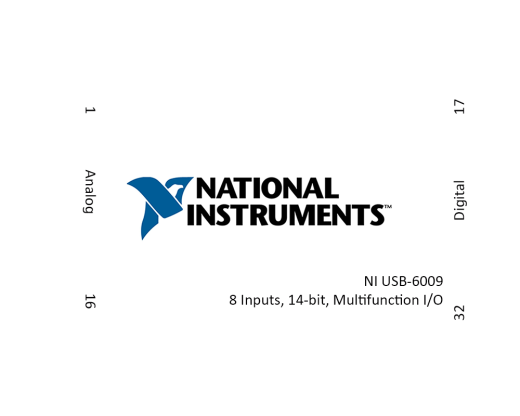 NI USB-6009 数据采集器模型缩略图